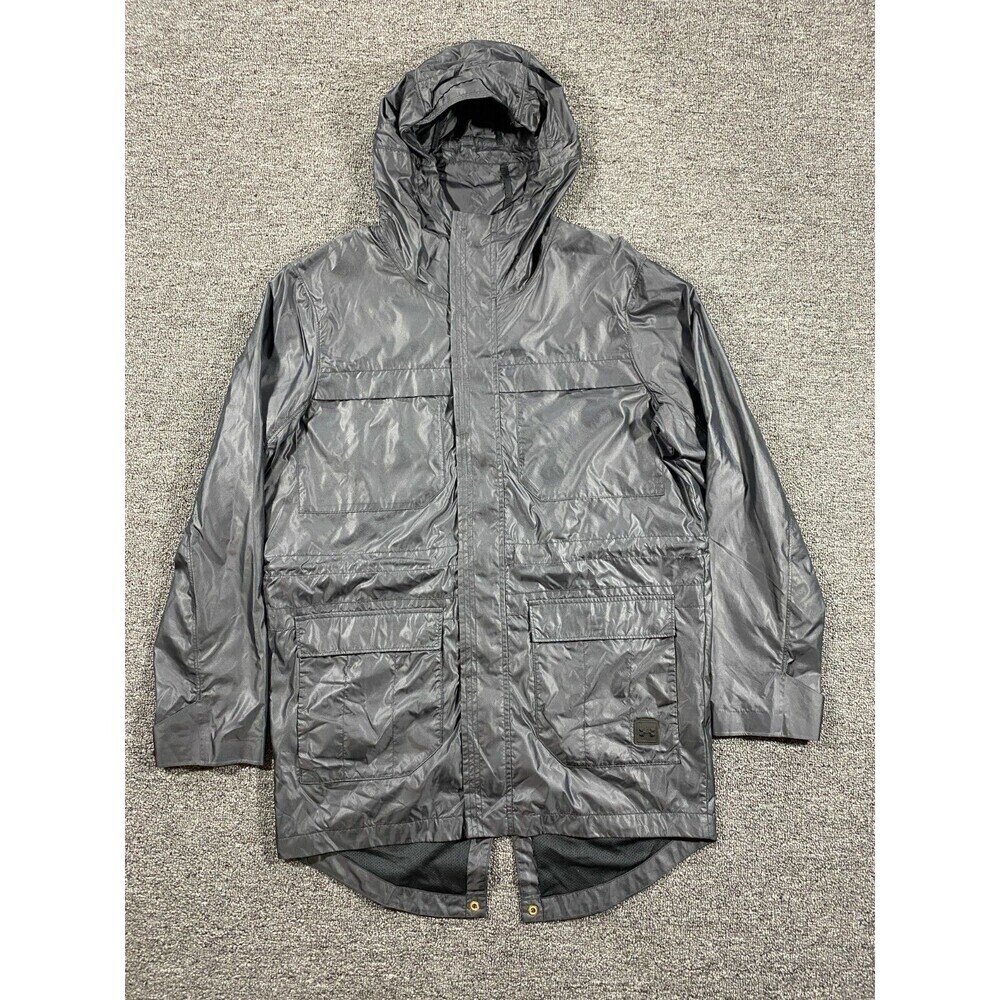 Under Armour UA Sportstyle Elite Parka Black 1306449 001 NWT Men's Size Medium - Picture 1 of 12